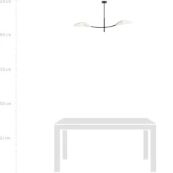 Sklep Kaja Nowoczesna lampa sufitowa do sypialni 1107/2 LOTUS | Kaja Oświetlenie Best Sale