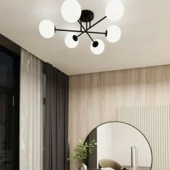 Sklep Kaja Nowoczesna lampa sufitowa do stylowego salonu 1232/6 z serii ROMA Online