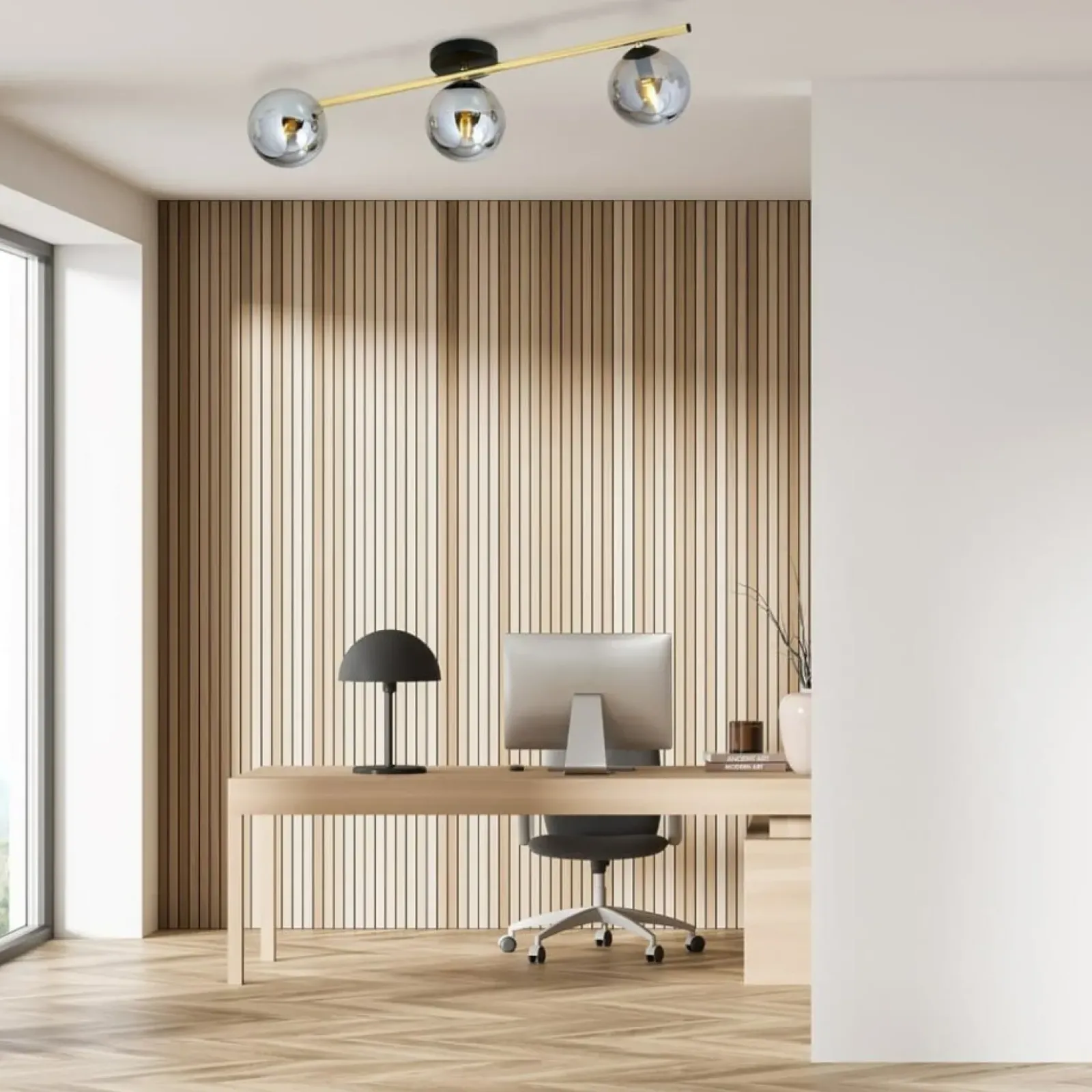 Sklep Kaja Nowoczesna lampa sufitowa do korytarza 1246/3 z serii SPLENDI | Kaja Shop