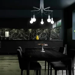 Sklep Kaja Nowoczesna lampa sufitowa do salonu 67983 BORNHOLM | Kaja Oświetlenie Best