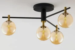 Sklep Kaja Nowoczesna lampa sufitowa JUP 2031 FIG 4 CZ/MS BU FIGARO | Kaja Cheap