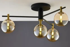Sklep Kaja Nowoczesna lampa sufitowa JUP 2031 FIG 4 CZ/MS BU FIGARO | Kaja Cheap