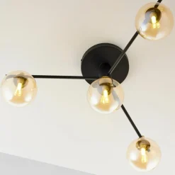Sklep Kaja Nowoczesna lampa sufitowa JUP 2031 FIG 4 CZ/MS BU FIGARO | Kaja Cheap