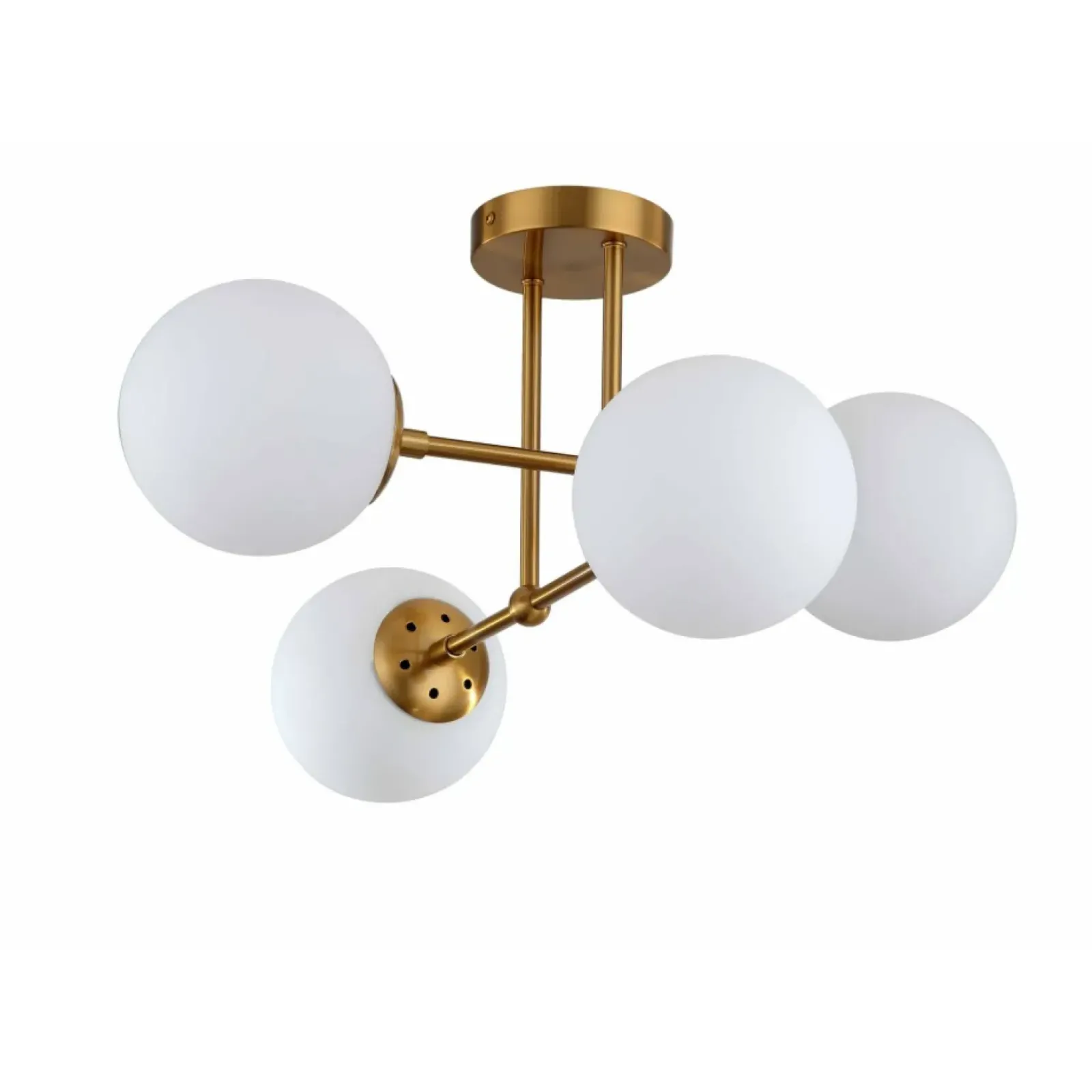 Sklep Kaja Nowoczesna lampa sufitowa do sypialni LP-1345/4P GD z serii ROMA Shop