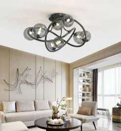 Sklep Kaja Nowoczesna lampa sufitowa do salonu WF 9014-805 NANCY | Kaja Shop