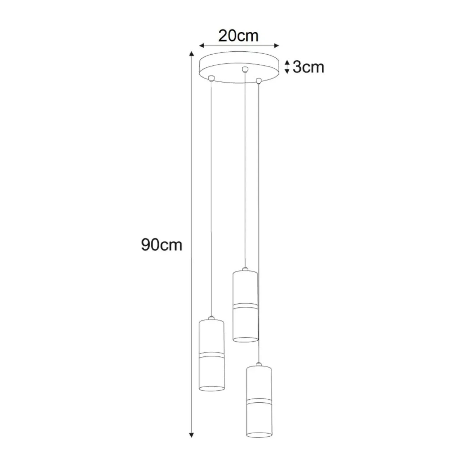 Sklep Kaja Nowoczesna lampa wisząca, czarno-srebrne tuby K-5247 z serii VESTA Shop