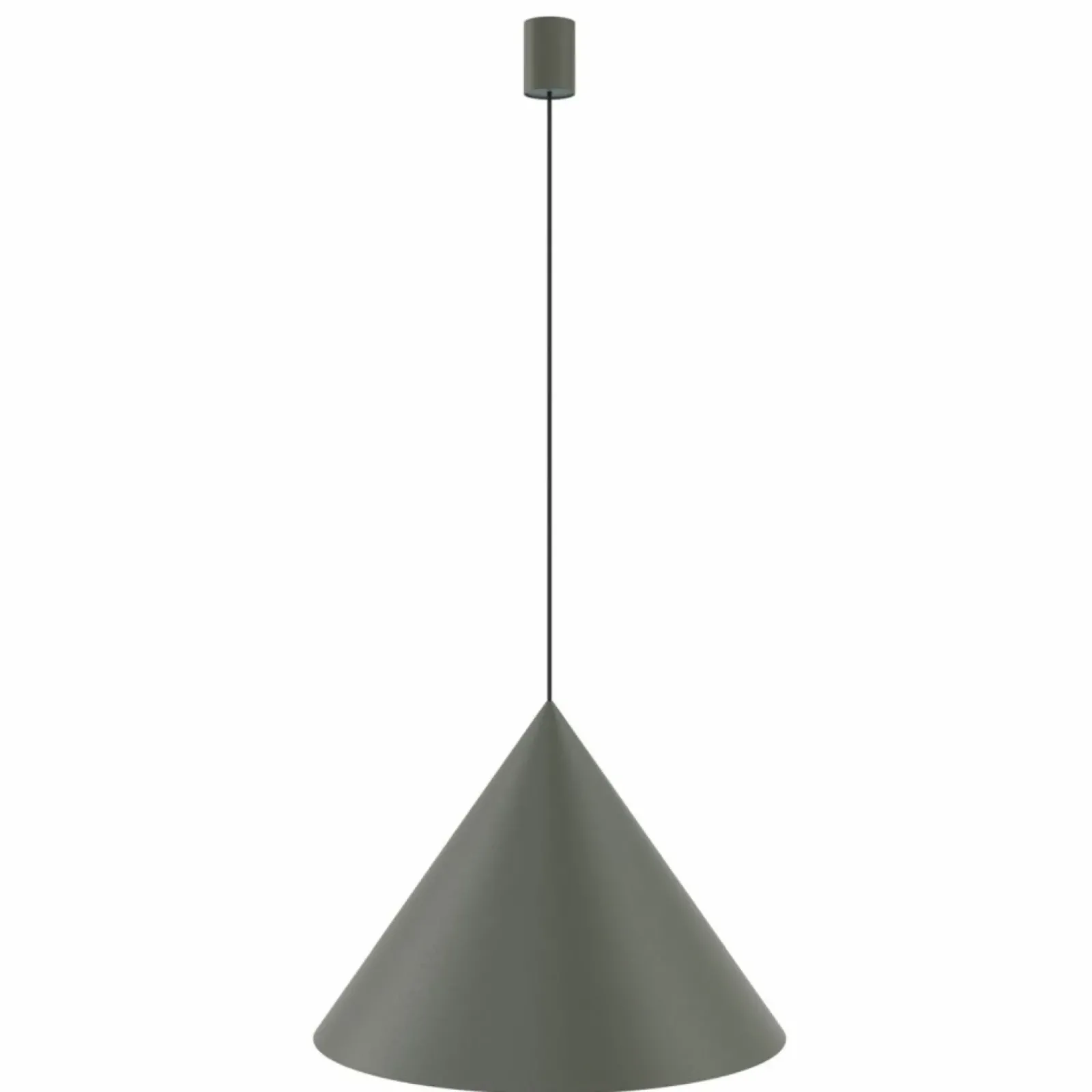 Sklep Kaja Nowoczesna lampa wisząca do kuchni ⌀50cm 10873 ZENITH | Kaja szary Shop