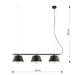 Sklep Kaja Nowoczesna lampa wisząca do kuchni 1336/3 GELATO | Kaja Oświetlenie Store