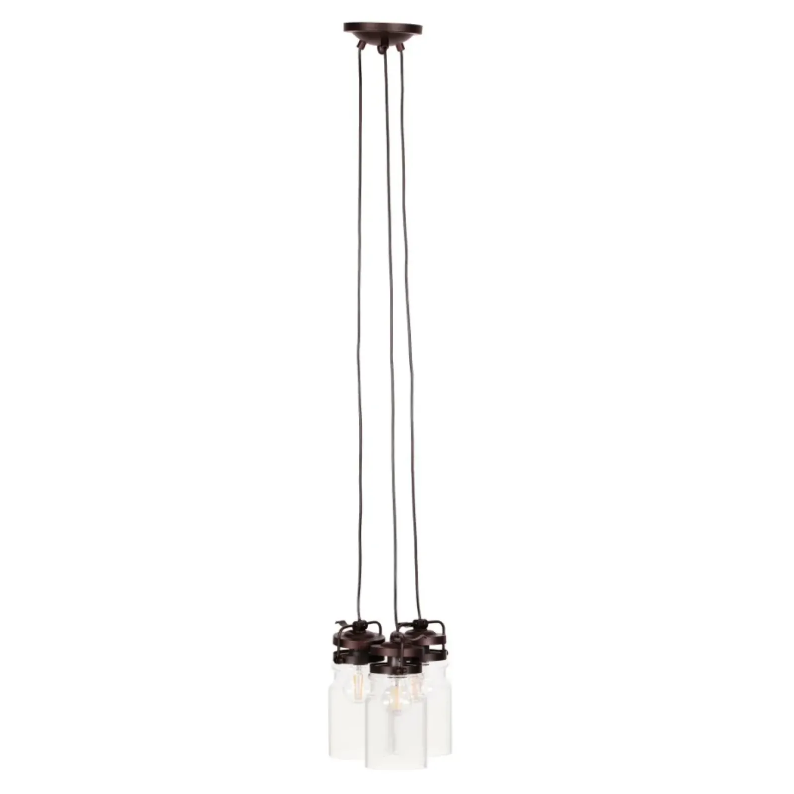 Sklep Kaja Nowoczesna lampa wisząca, do kuchni K-8004-3 RAVEN | Kaja Oświetlenie brąz Cheap