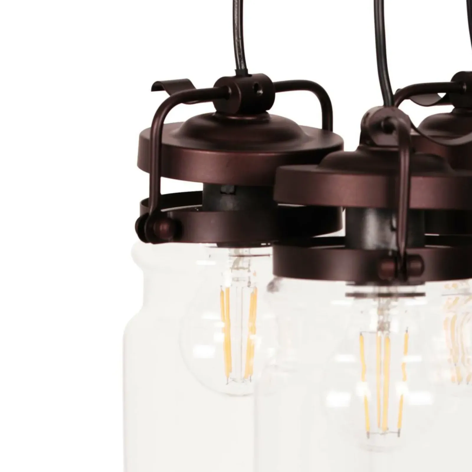 Sklep Kaja Nowoczesna lampa wisząca, do kuchni K-8004-3 RAVEN | Kaja Oświetlenie brąz Cheap