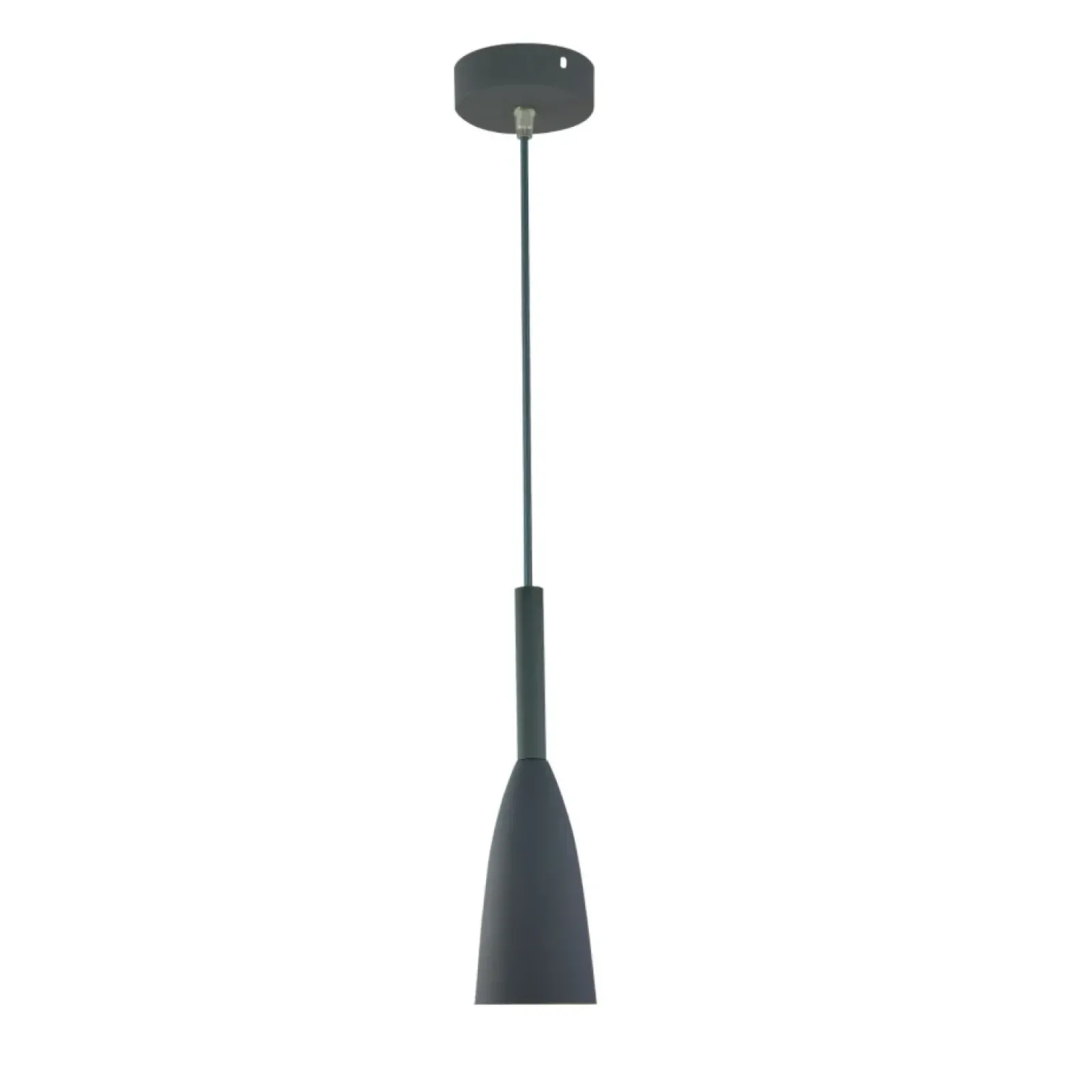 Sklep Kaja Nowoczesna lampa wisząca do kuchni LP-181/1P GR SOLIN | Kaja Best