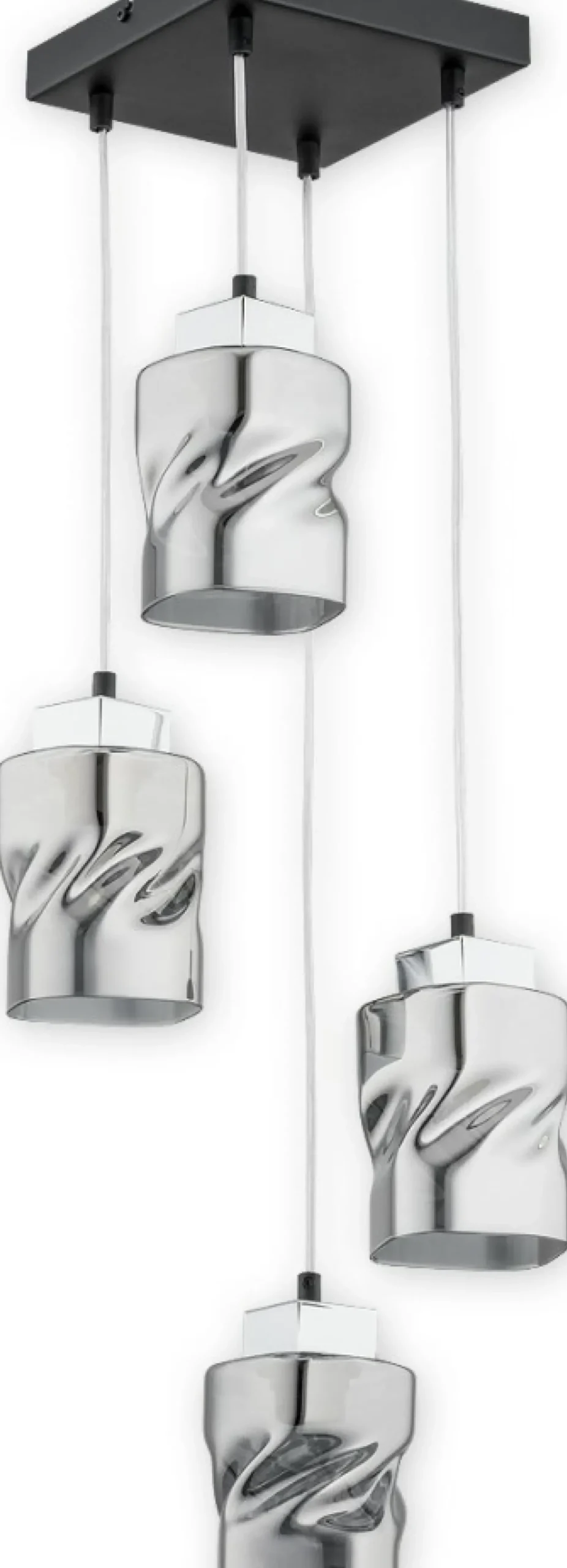 Sklep Kaja Nowoczesna lampa wisząca do salonu O2965 W4 CZA CH MERU | Kaja Best