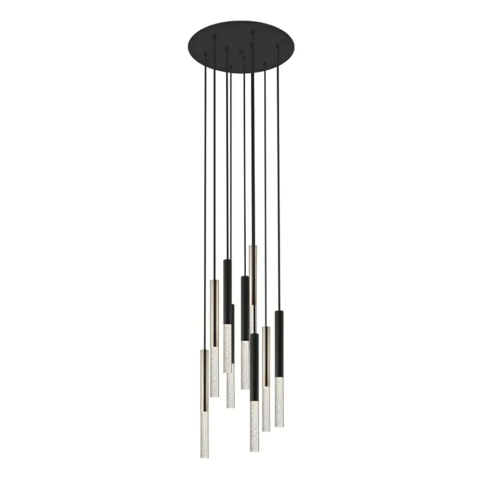 Sklep Kaja Nowoczesna lampa wisząca do salonu P0461-09L-P7SD z serii ONE | Kaja Shop