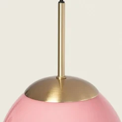 Sklep Kaja Nowoczesna lampa wisząca, efektowne klosze ABR-3SKCR SFERO | Kaja czerwony Store