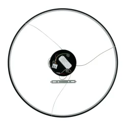 Sklep Kaja Nowoczesna lampa wisząca koło ⌀66cm LP-909/1P M BK CCT RING | Kaja Shop