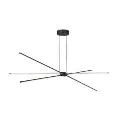 Sklep Kaja Nowoczesna lampa wisząca LED do sypialni AZ3135 JAX | Kaja Oświetlenie czarny Outlet