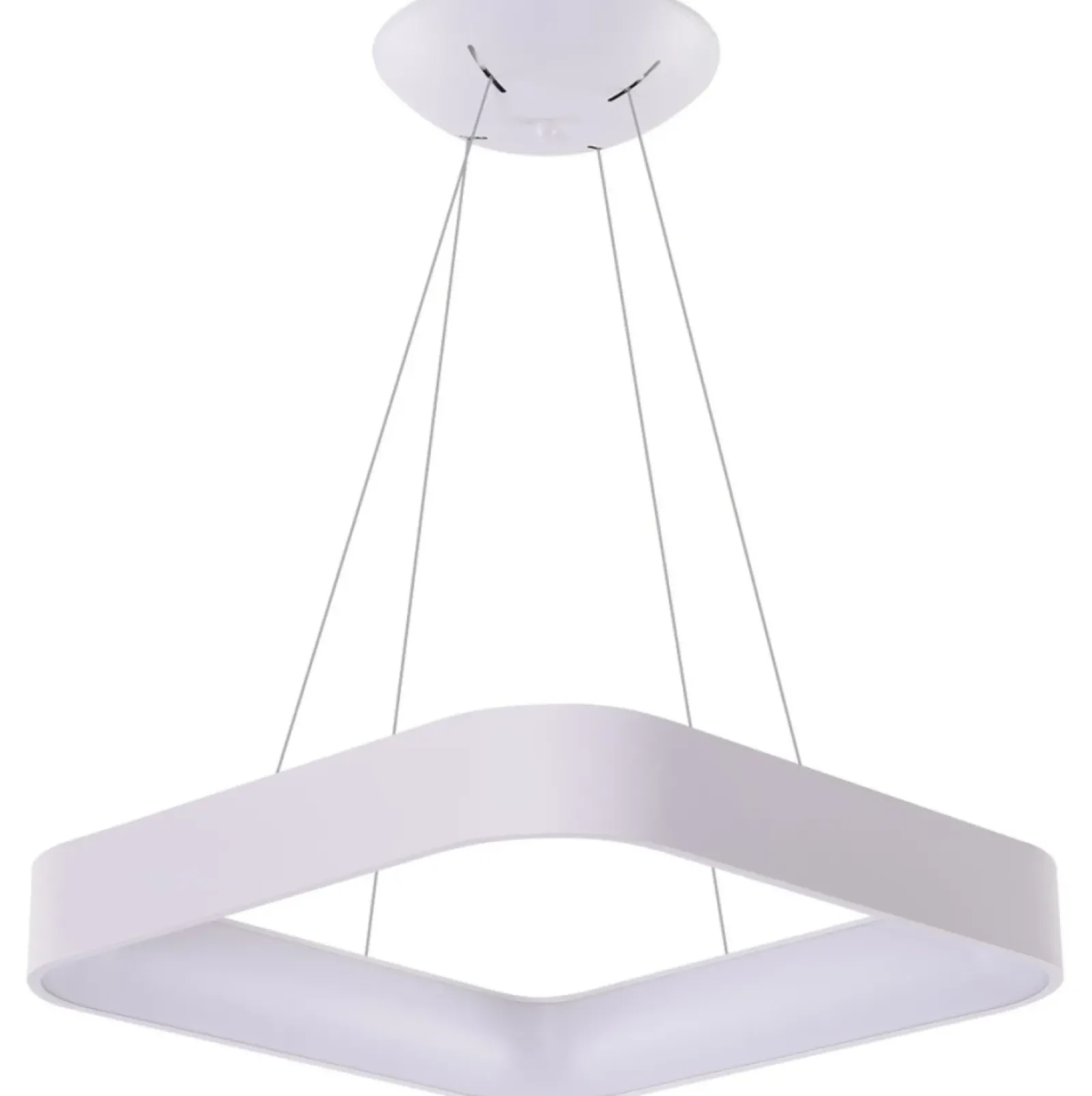 Sklep Kaja Nowoczesna lampa wisząca LED z pilotem AZ3988 SOLVENT | Kaja biały Outlet