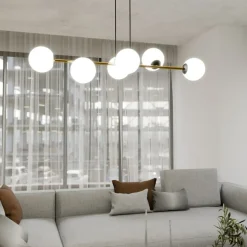 Sklep Kaja Nowoczesna lampa wisząca nad wyspę kuchenną 1241/6 z serii GRAVITY Hot