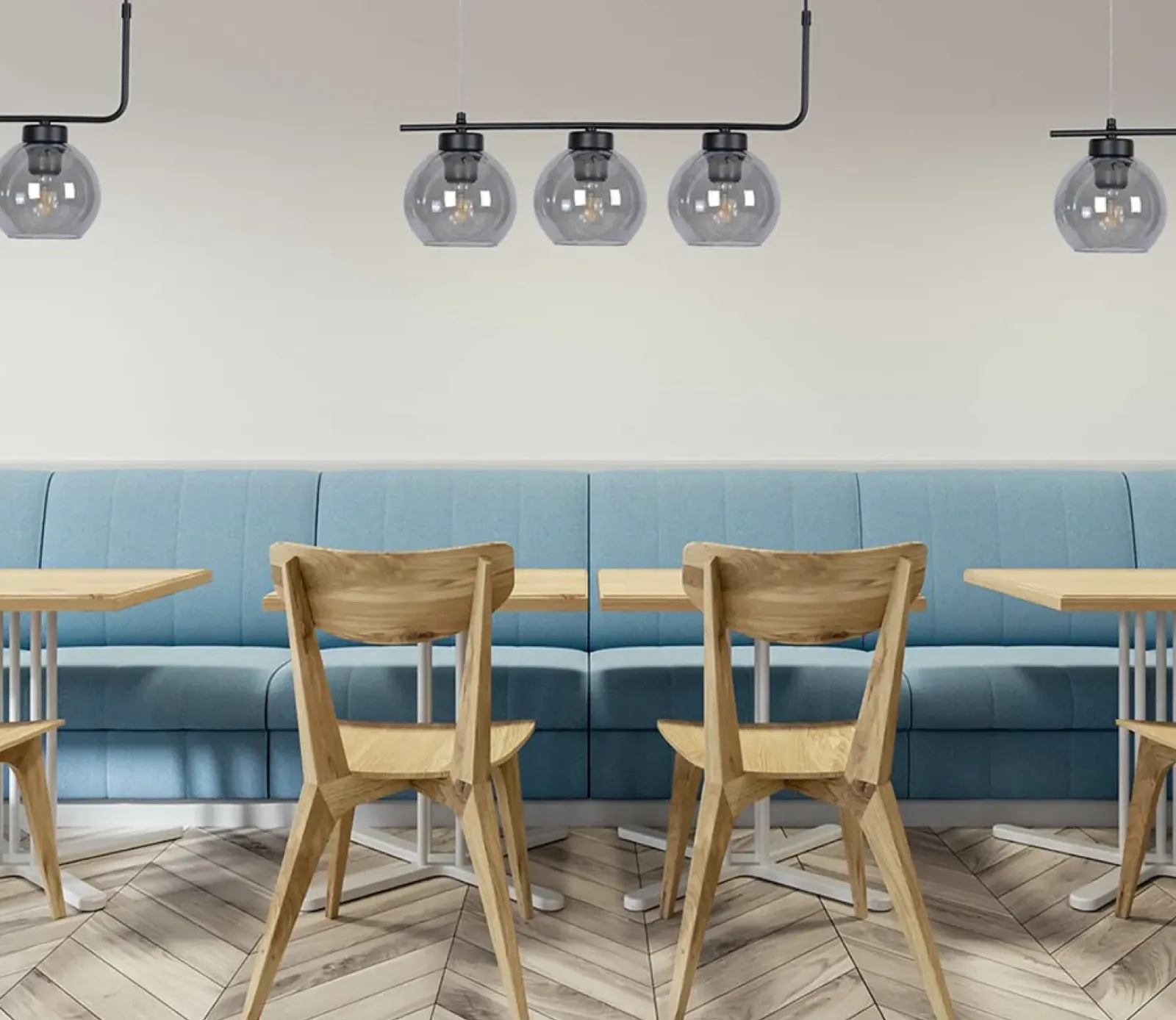 Sklep Kaja Nowoczesna lampa wisząca nad stół w jadalni K-4881 TORVI | Kaja New