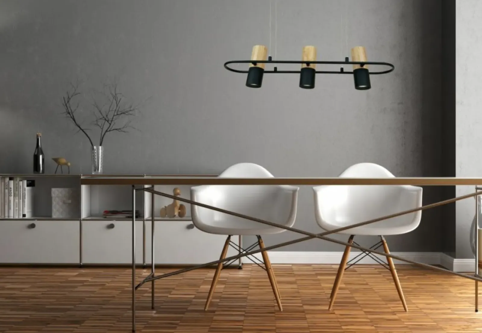 Sklep Kaja Nowoczesna lampa wisząca nad stół LP-1111/3P BOVINO | Kaja Oświetlenie Flash Sale