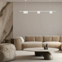 Sklep Kaja Nowoczesna lampa wisząca nad wyspę ML0371 (LISTWA) GENESIS | Kaja Online