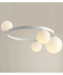Sklep Kaja Nowoczesna lampa wisząca obręcz z kloszami 1099L_R z serii GARDA Zadzwońporabattel.783200183(8-16)/mailsklep@kaja.com.pl Shop