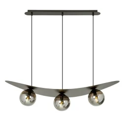 Sklep Kaja Nowoczesna lampa wisząca z grafitowymi kloszami 1300/3 z serii AURA New