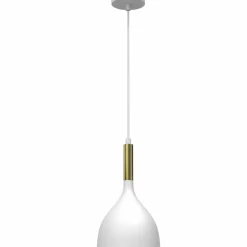 Sklep Kaja Nowoczesna lampa wisząca, złoty dodatek LX 3896 z serii NOAK | Kaja Clearance