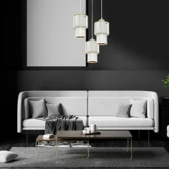 Sklep Kaja Nowoczesna lampa wisząca z kryształkami MLP8366 BLANCO | Kaja Hot