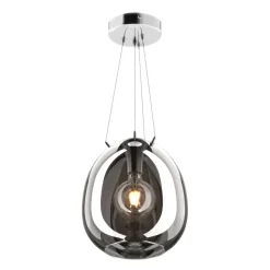 Sklep Kaja Nowoczesna lampa wisząca z dużym kloszem P19066B-D30 MOON | Kaja Cheap