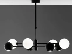 Sklep Kaja Nowoczesna lampa z kulistymi kloszami JUP 1998 MO8 CZ BI MOKA | Kaja Discount