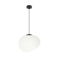 Sklep Kaja Nowoczesna lampa z nieregularnym kloszem 31-35134 STONES | Kaja Fashion