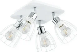 Sklep Kaja Nowoczesna lampa z reflektorami O2694 P4 BIA HORNET | Kaja Oświetlenie Flash Sale