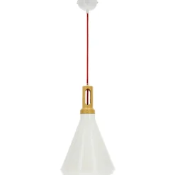 Sklep Kaja Nowoczesna lampa z żółtym środkiem 31-37695 ROBINSON | Kaja biały Cheap