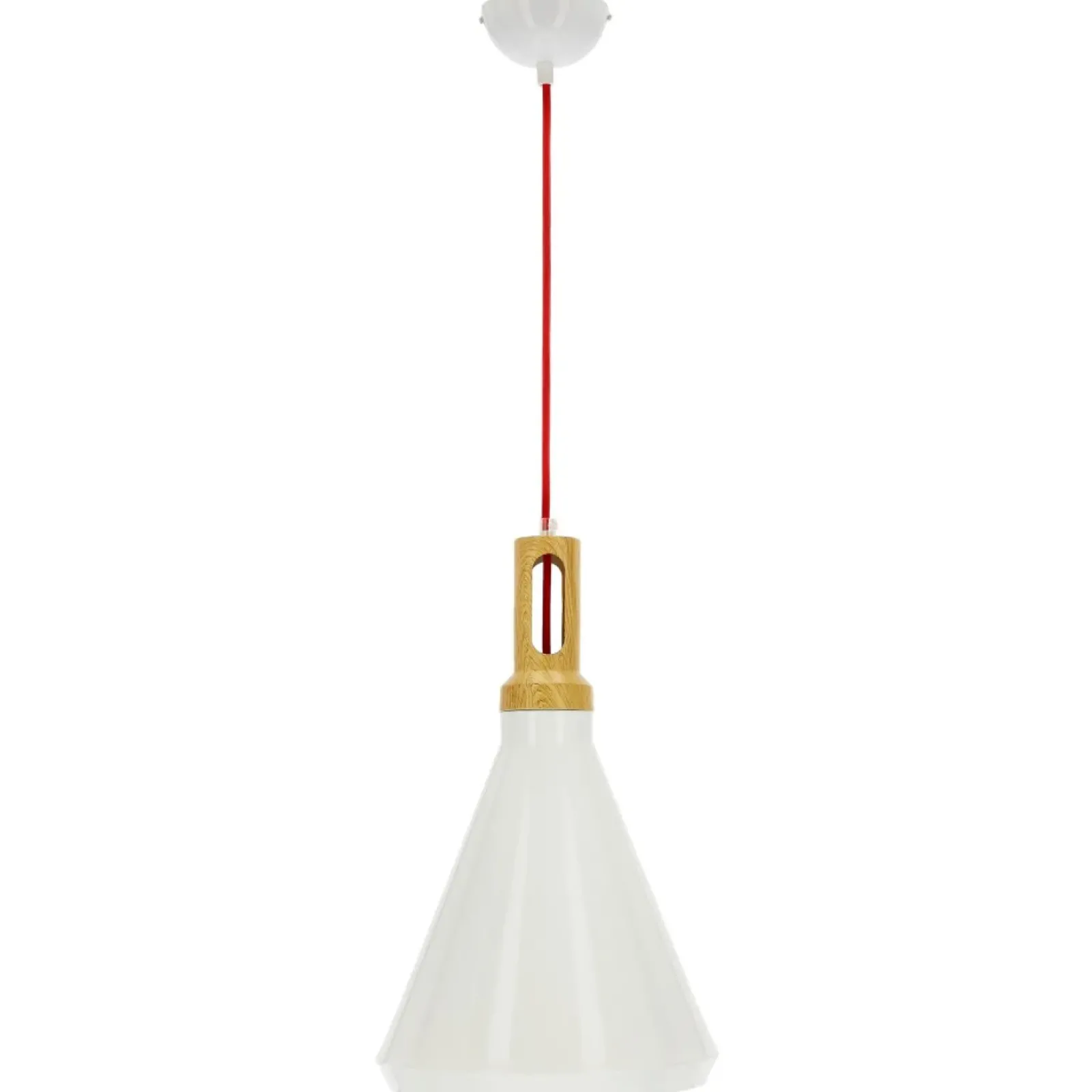 Sklep Kaja Nowoczesna lampa z żółtym środkiem 31-37695 ROBINSON | Kaja biały Cheap