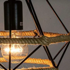 Sklep Kaja Nowoczesna lampa ze sznurkiem 8801/1 ZWIS - 06 PIRAMIDA | Kaja Best
