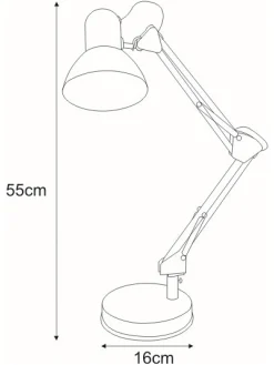 Sklep Kaja Nowoczesna lampka dla architekta K-MT-COSMO | Kaja Oświetlenie* Lampki Biurkowe|Lampki Szkolne
