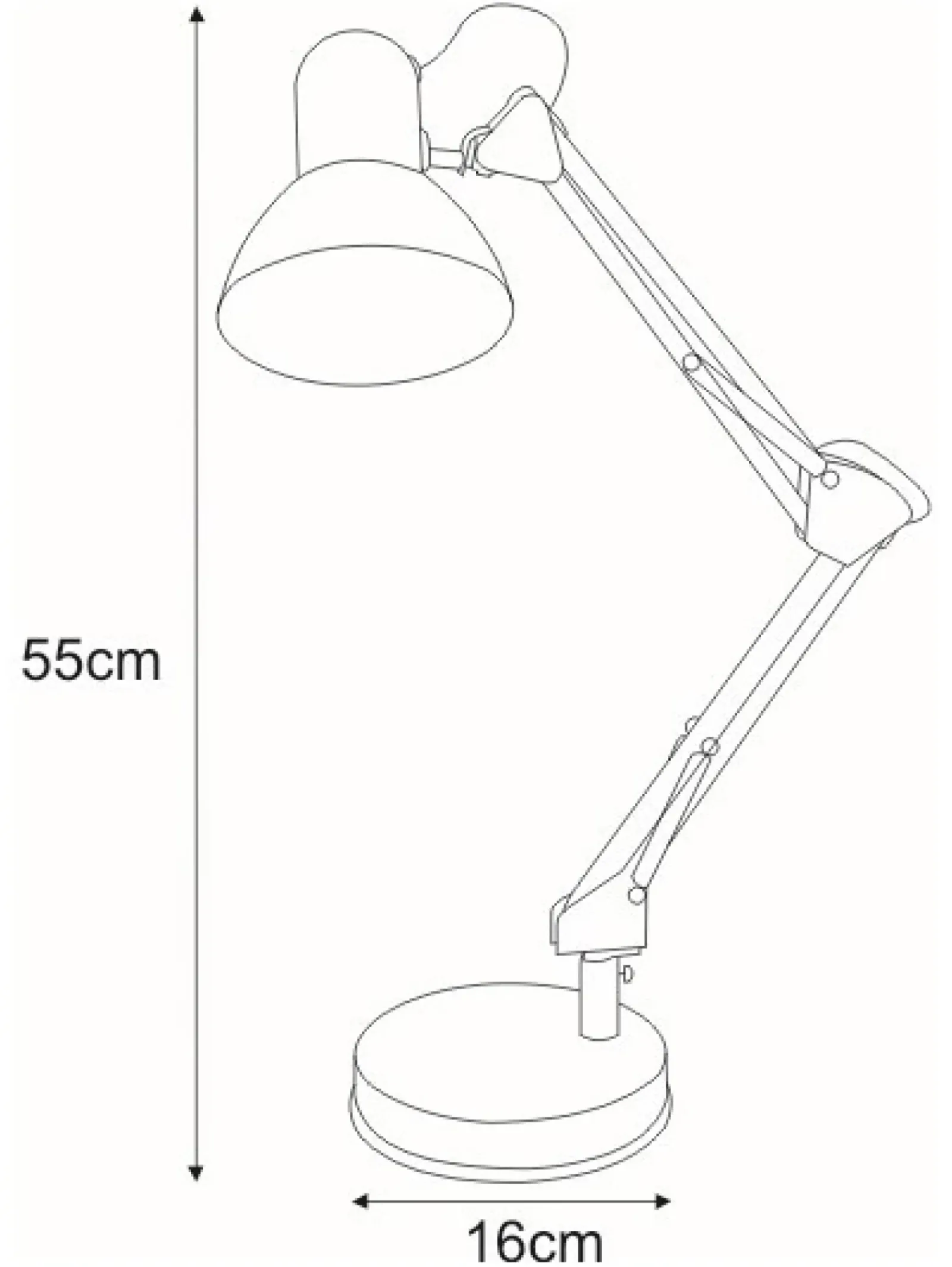 Sklep Kaja Nowoczesna lampka dla architekta K-MT-COSMO | Kaja Oświetlenie* Lampki Biurkowe|Lampki Szkolne