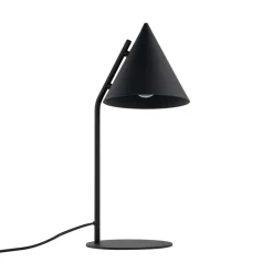 Sklep Kaja Nowoczesna lampka stołowa - stożek TK 16009 CONO BLACK | Kaja* Nowoczesne Lampki Stołowe