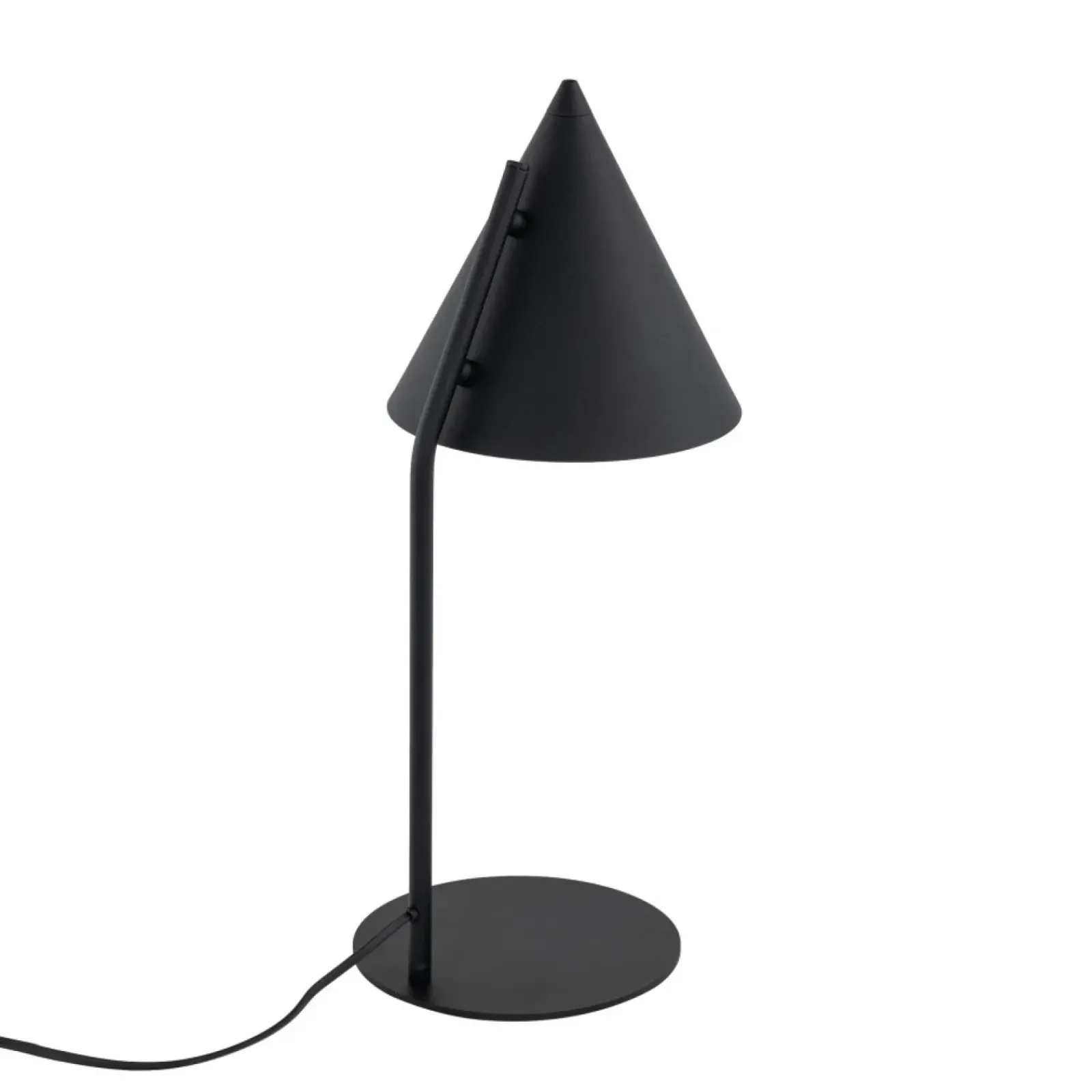 Sklep Kaja Nowoczesna lampka stołowa - stożek TK 16009 CONO BLACK | Kaja* Nowoczesne Lampki Stołowe
