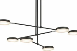 Sklep Kaja Nowoczesna, ledowa lampa wisząca MOD070PL-L38B3K FAD | Kaja czarny Cheap