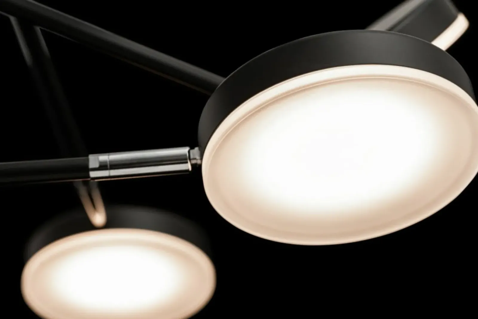 Sklep Kaja Nowoczesna, ledowa lampa wisząca MOD070PL-L38B3K FAD | Kaja czarny Cheap