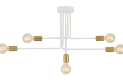 Sklep Kaja Nowoczesna, metalowa lampa sufitowa bez kloszy SIG 32383 z serii GINO Best Sale