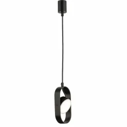 Sklep Kaja Nowoczesna, owalna lampa wisząca LED ANT 7936 FUROKU | Kaja Fashion