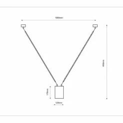 Sklep Kaja Nowoczesna, podwieszana lampa wisząca ANT 9020 VIWIN | Kaja Oświetlenie Shop