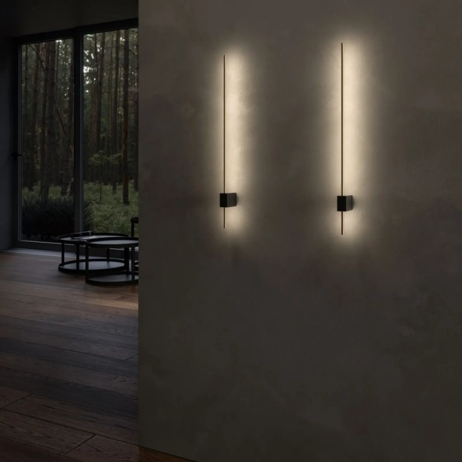 Sklep Kaja Nowoczesna, prosta lampa ścienna LED C070WL-L6GB3K z serii PARS | Kaja* Lampy Led