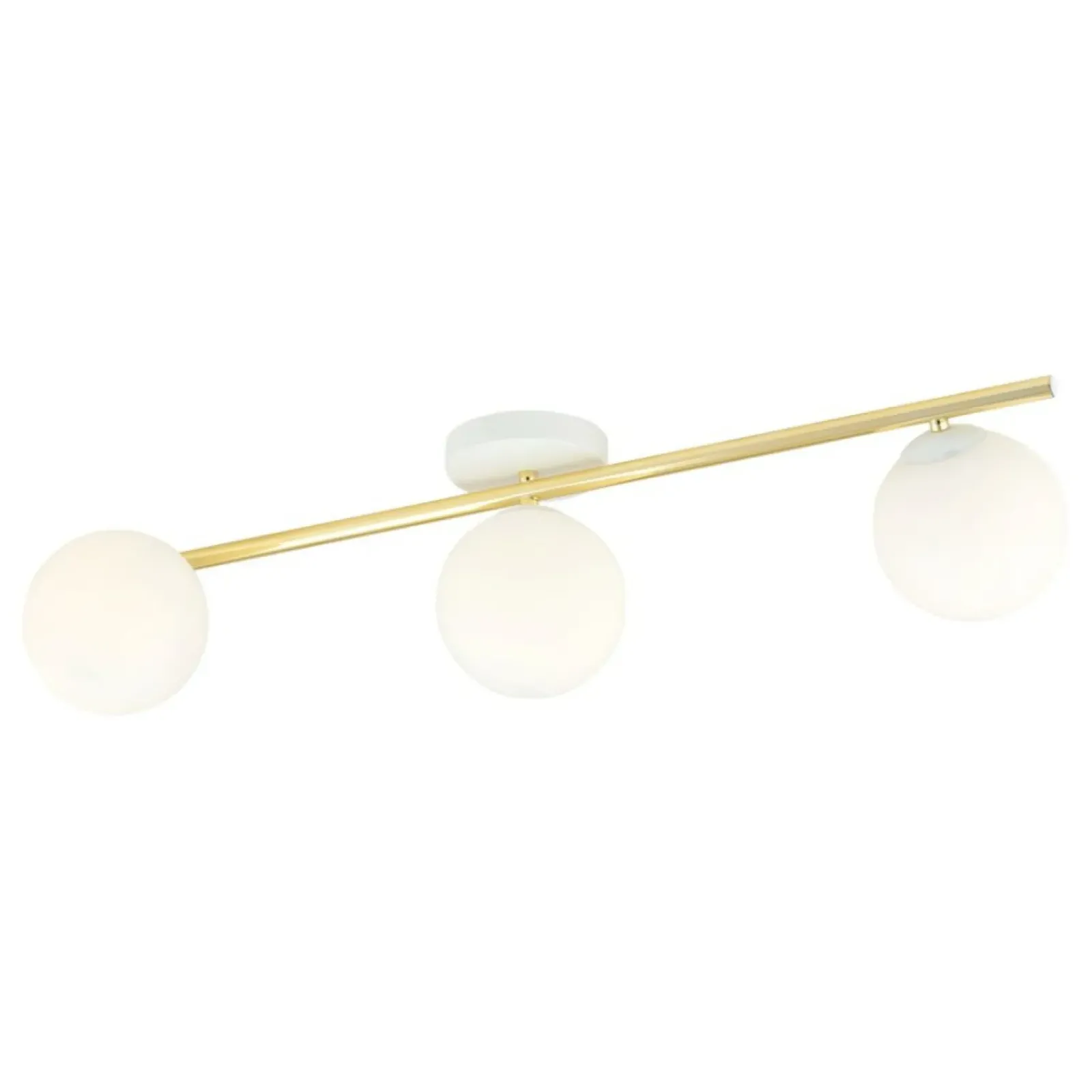Sklep Kaja Nowoczesna, prosta lampa sufitowa do salonu 1249/3 z serii SPLENDI Shop