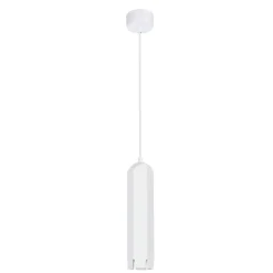 Sklep Kaja Nowoczesna, punktowa, biała lampa wisząca 31-77684 z serii TUBA | Kaja biały Flash Sale