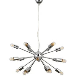 Sklep Kaja Nowoczesna, rozłożysta, srebrna lampa AD20000-18A THEO | Kaja Discount