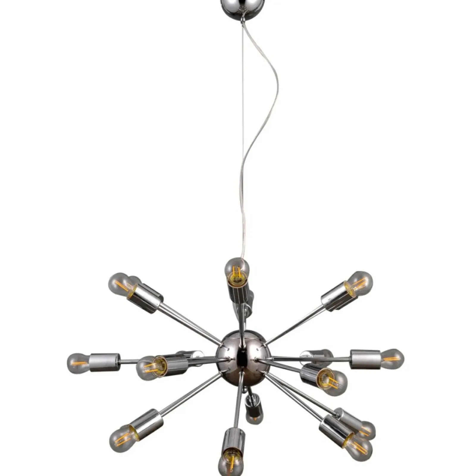 Sklep Kaja Nowoczesna, rozłożysta, srebrna lampa AD20000-18A THEO | Kaja Discount